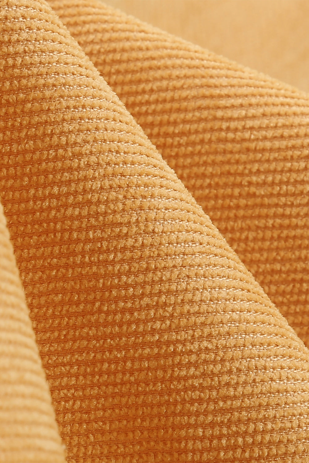 Robe jaune à col carré des années 1950