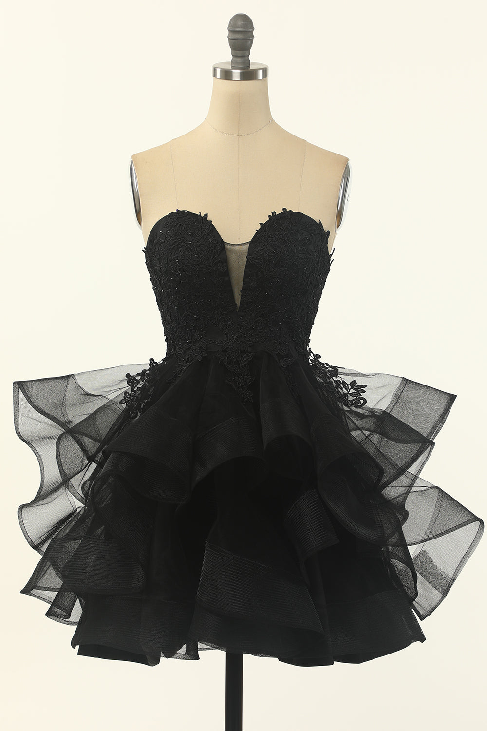 Bustier Tulle Petite Robe Noire