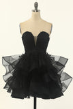 Bustier Tulle Petite Robe Noire