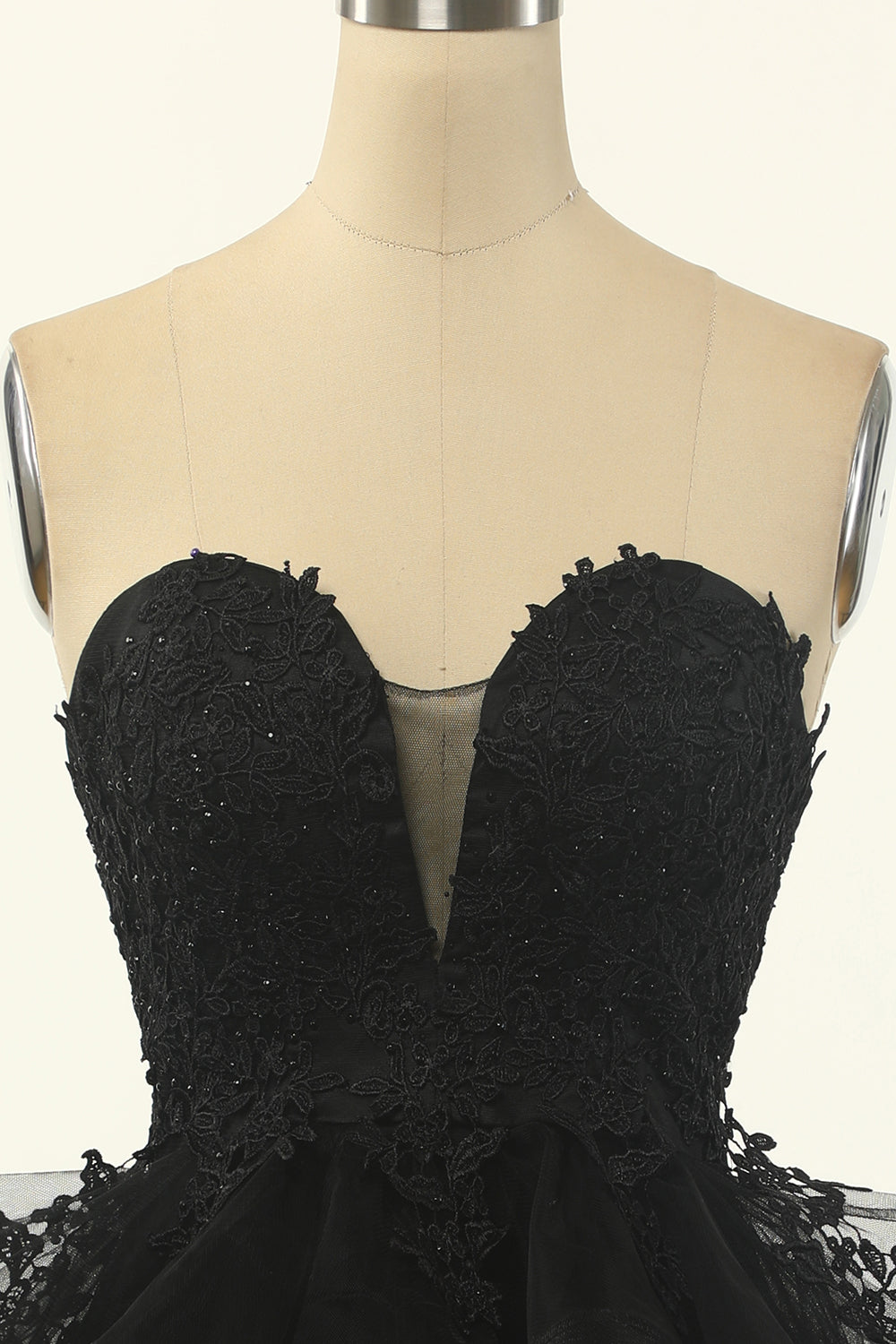 Bustier Tulle Petite Robe Noire