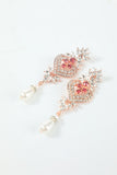 Champagne Drop Boucles d’oreilles Collier 1920s Party Accessories Set