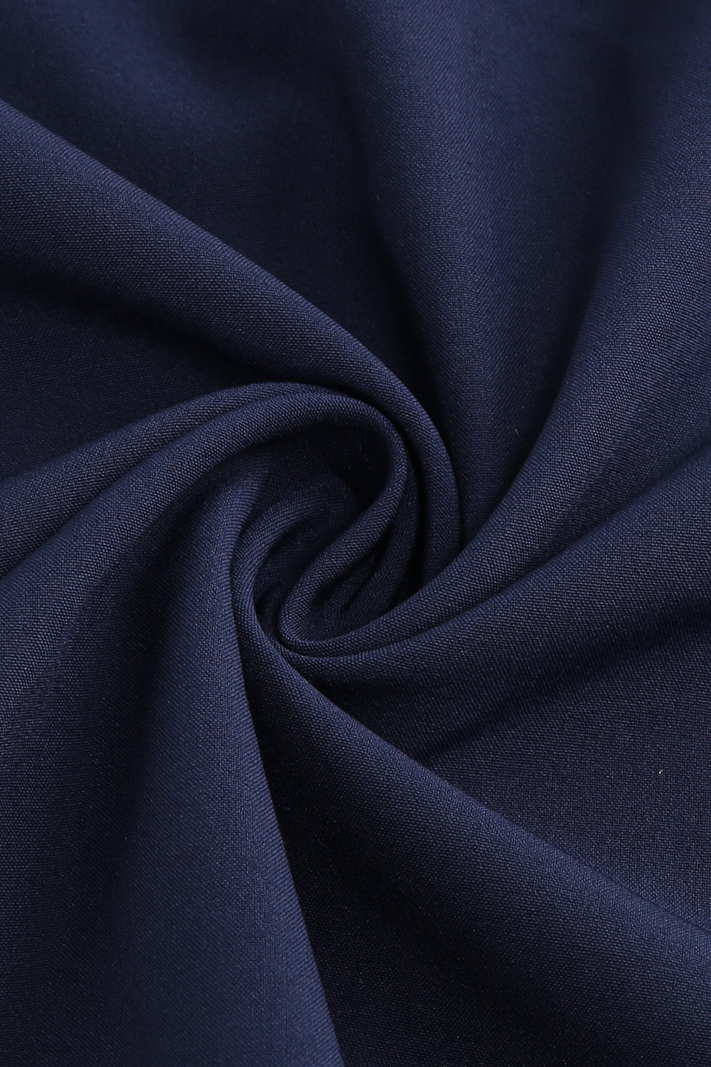 Halter Stripe Blue Swing Robe rétro avec poches