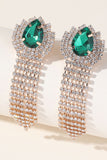 Boucles d’oreilles Sparkly Strass Water Drop Tassel