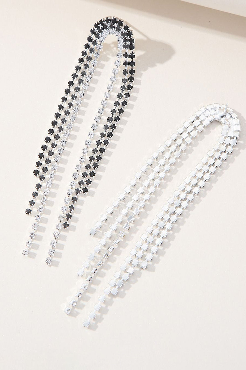 Boucles d’oreilles en glas en argent