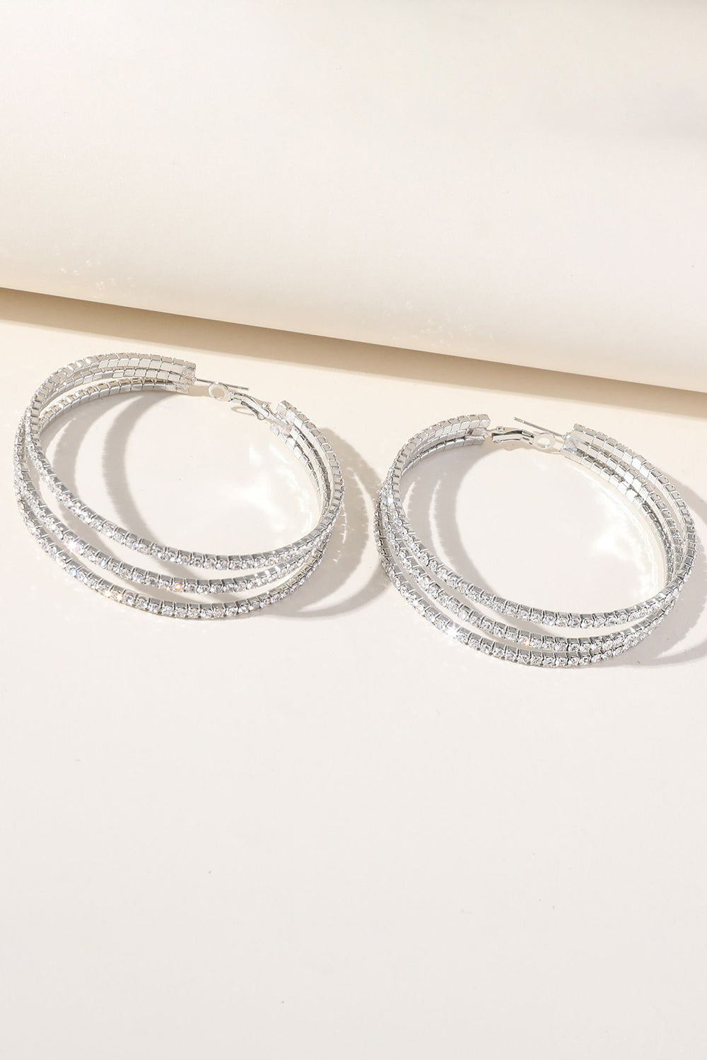 Boucles d’oreilles rondes en suss en argent
