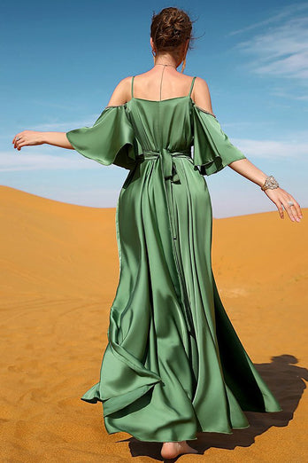 Vert de l’épaule Marocain Kaftan