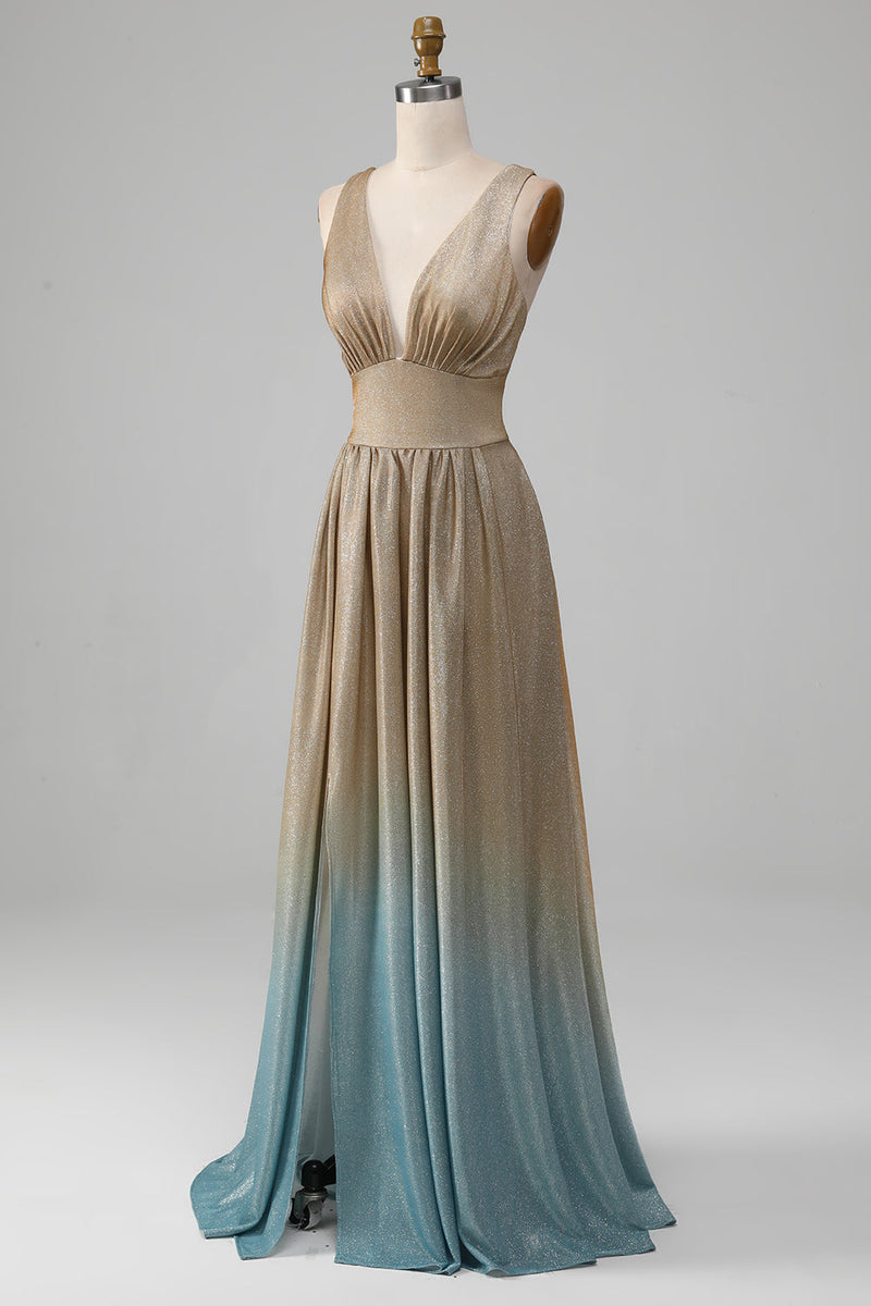 Robe De Soirée BCBG Dentelle Dorée Et Blanche Sans Bretelles - Taille 8, Neuf Avec étiquettes