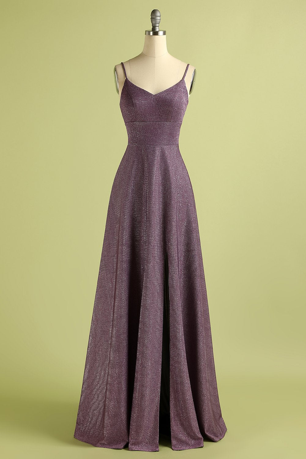 Robe de bal longue en satin