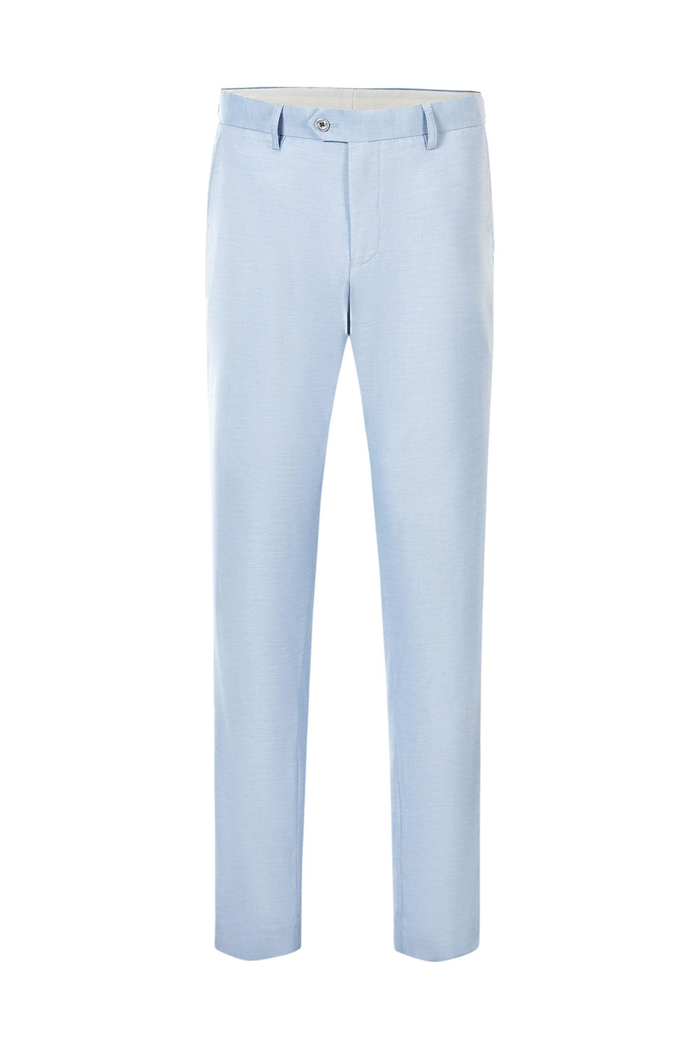 Revers cranté gris clair Costumes de fête 2 pièces pour hommes