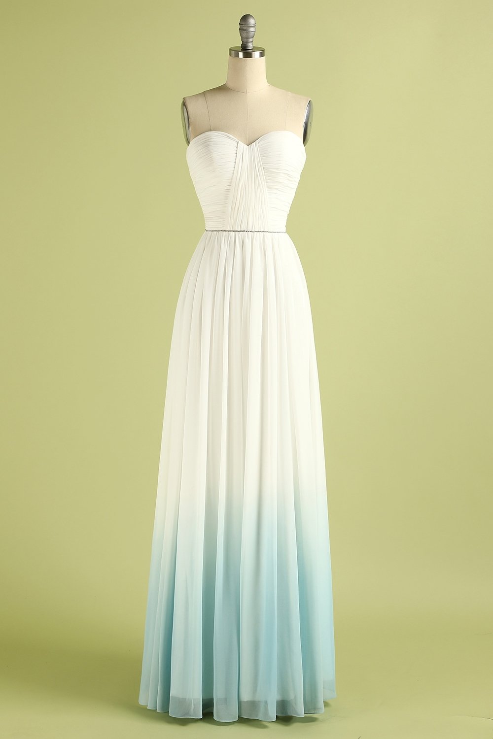 Robe de demoiselle d'honneur blanche