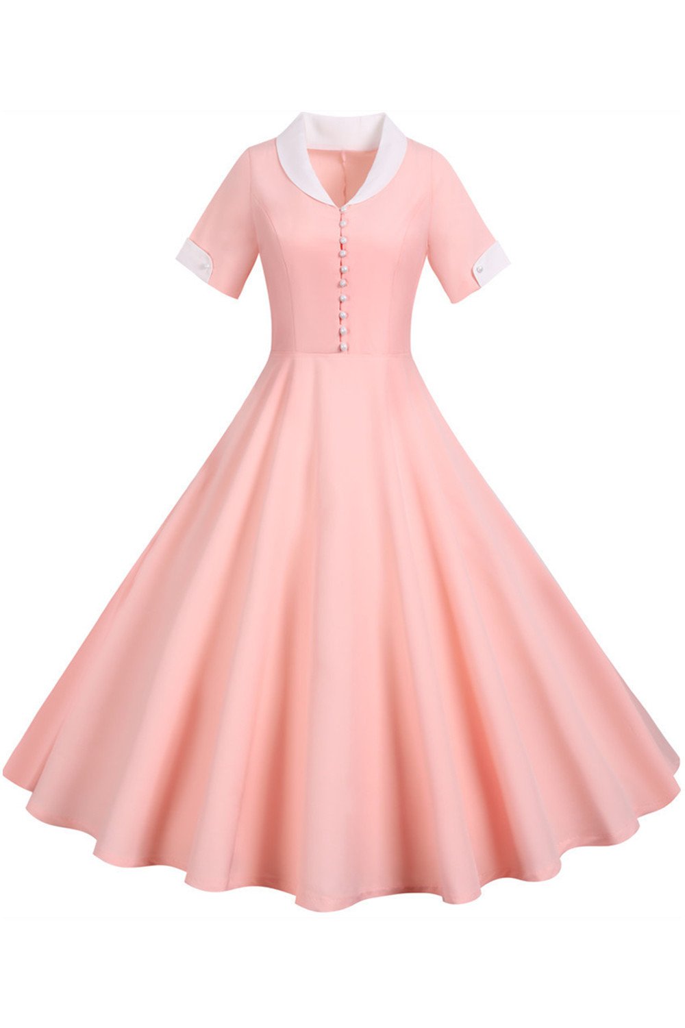 Robe 1950s bleu clair