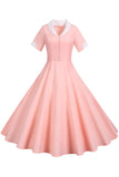 Robe 1950s bleu clair