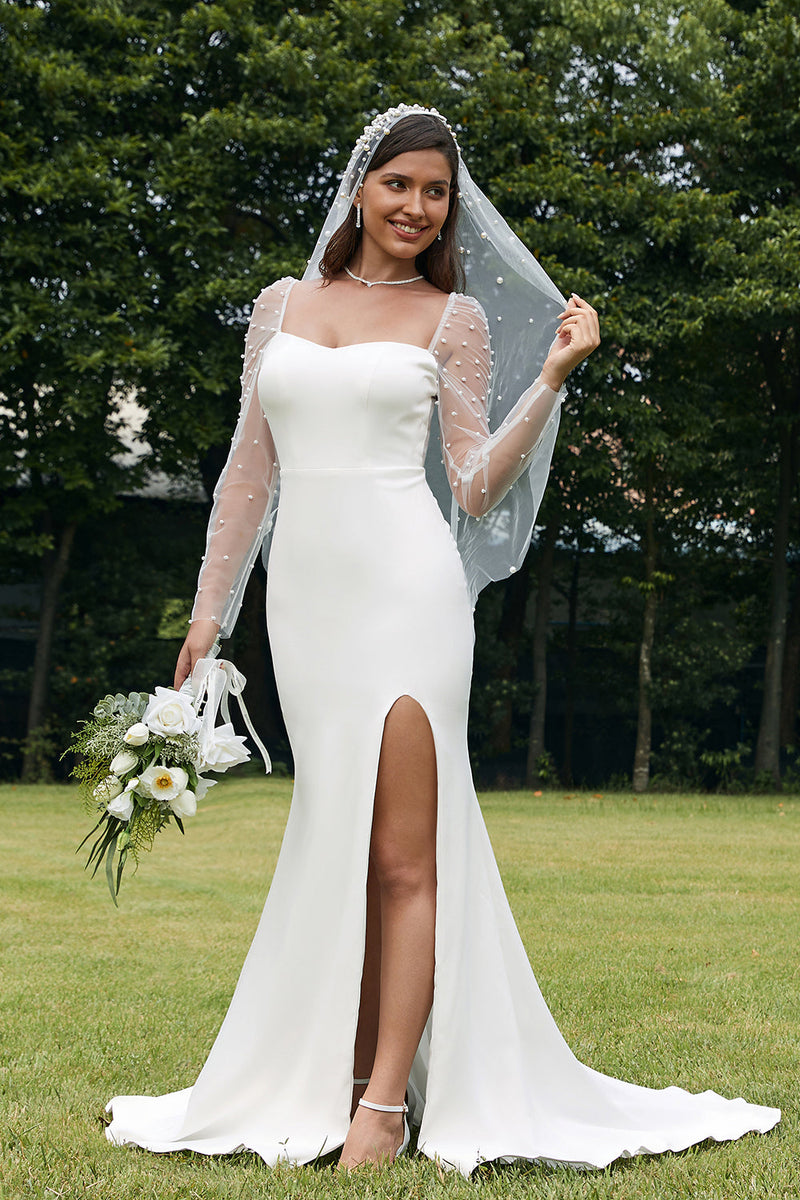Robe sirene clearance avec fente