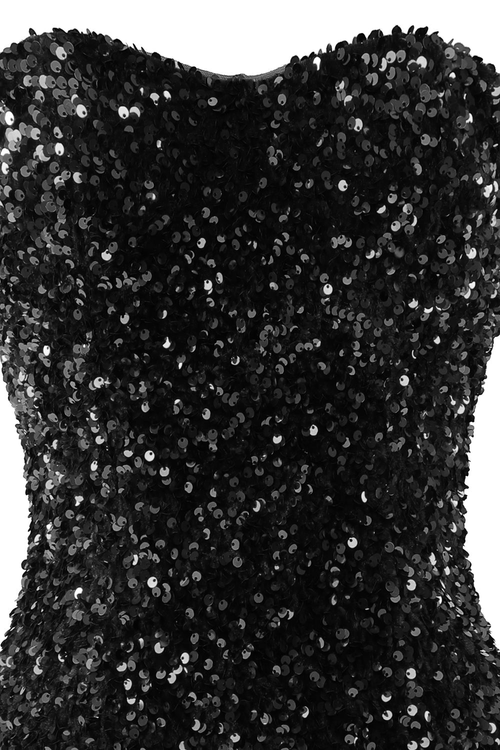 Royal Blue Sweetheart Sequins Robe de retour serrée
