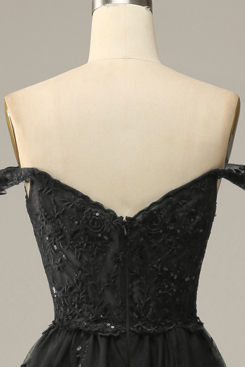 Tendance Une ligne hors de l’épaule Fuchsia Corset robe de soirée avec fente devant