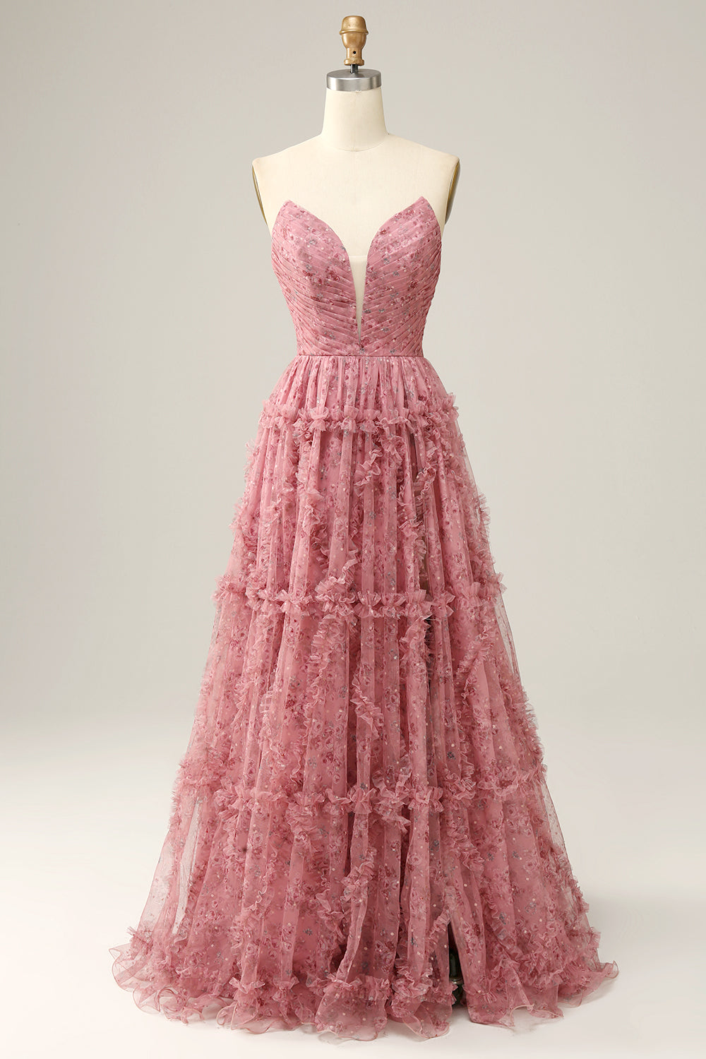 Robe de bal Dusty Rose Sweetheart A-Line
