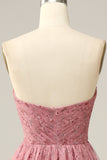 Robe de bal Dusty Rose Sweetheart A-Line