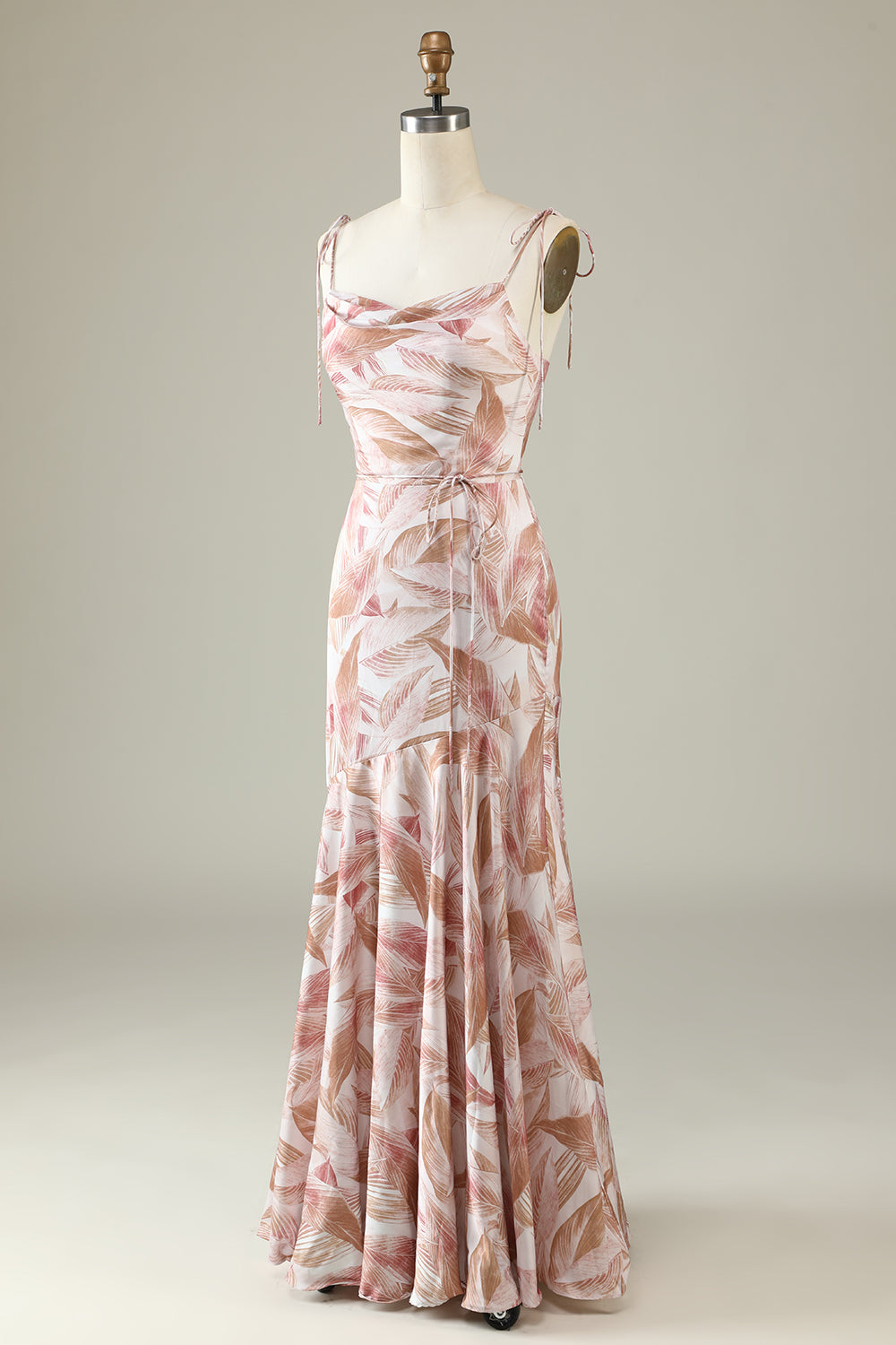 Robe de demoiselle d’honneur Blush Floral Boho Sirène