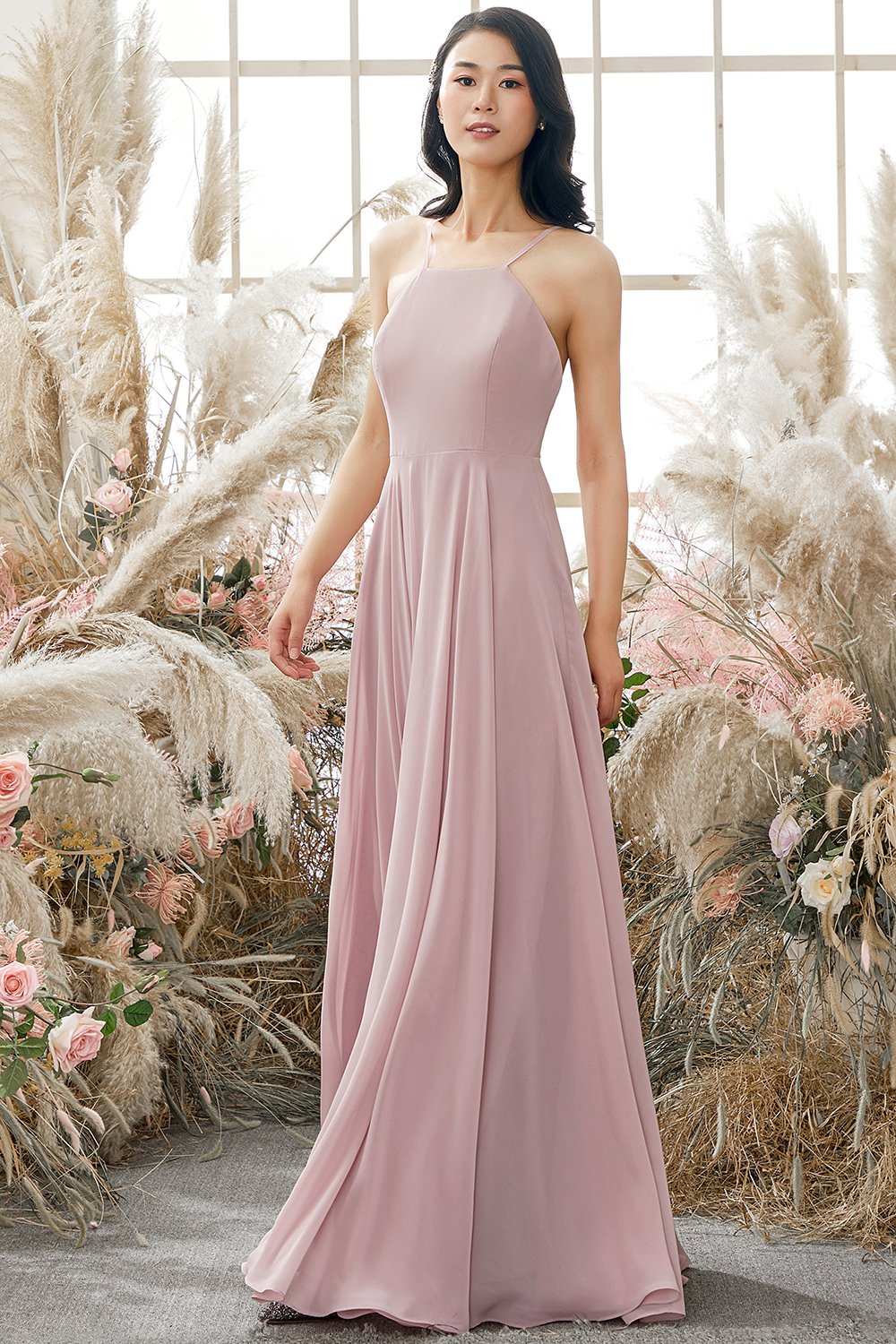 Robe de demoiselle DustyRose