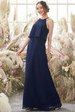 Robe de demoiselle d'honneur Marine