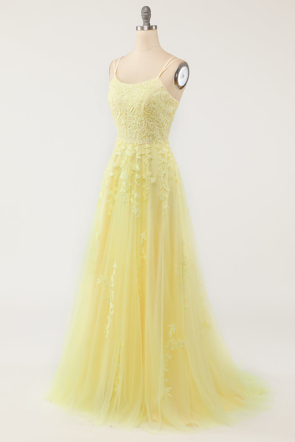 Élégante robe de bal Lavande A-line