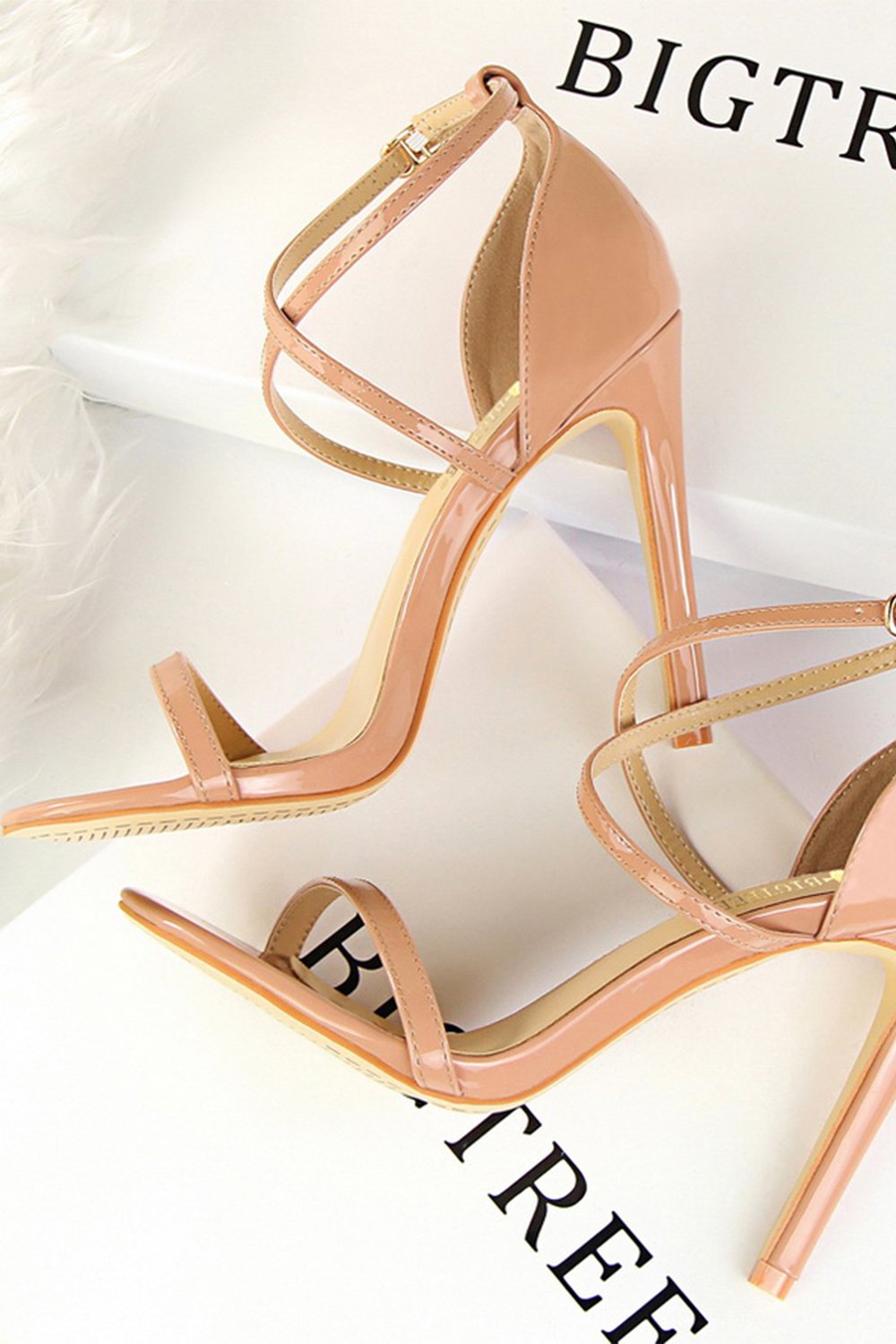 Sandales stiletto noires