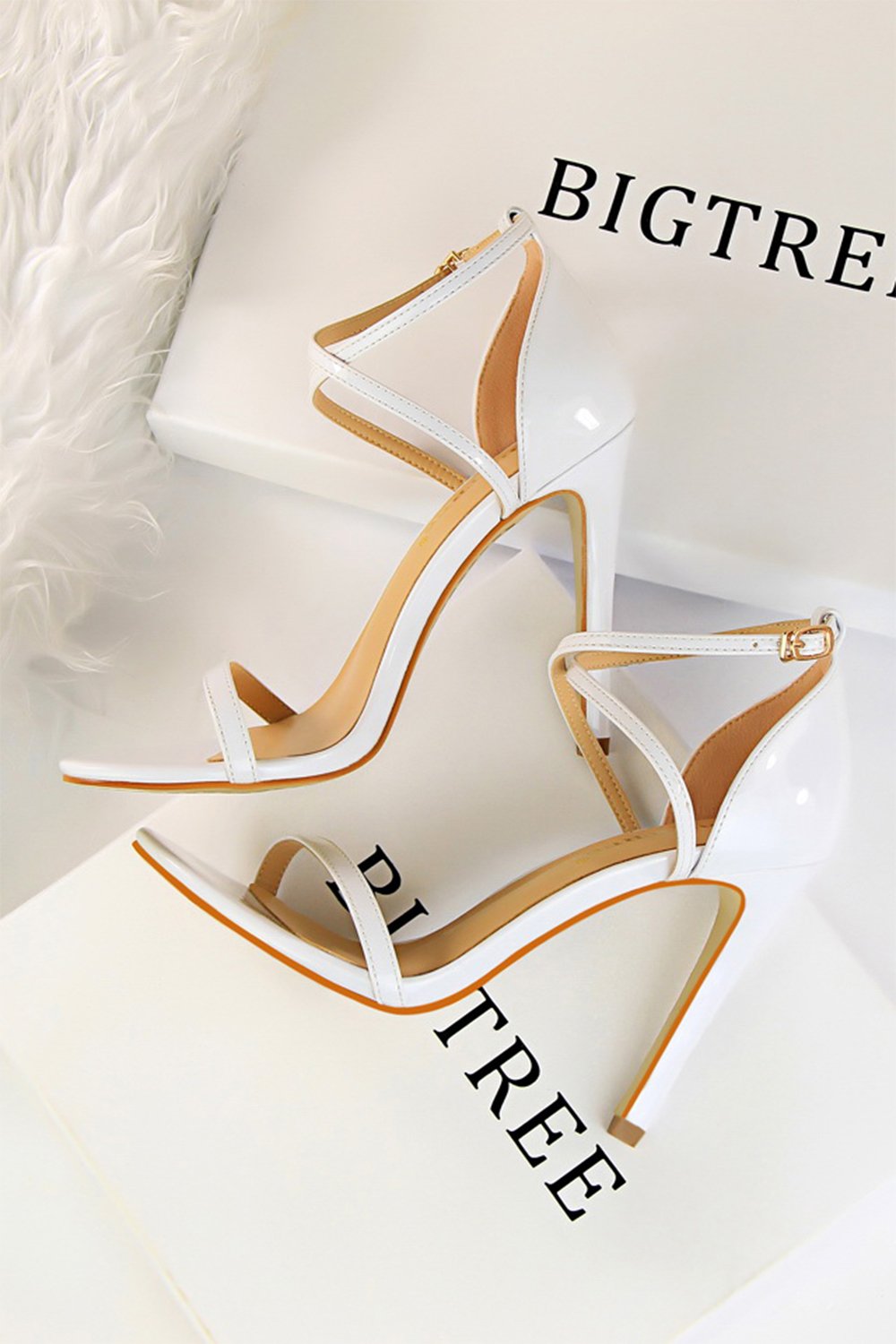 Sandales stiletto noires