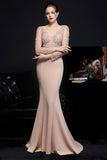 Robe blanche applique prom