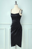 Bretelles spaghetti Bodycon Robe cocktail