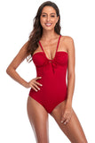 Halter Open Back Maillots de bain one-piece