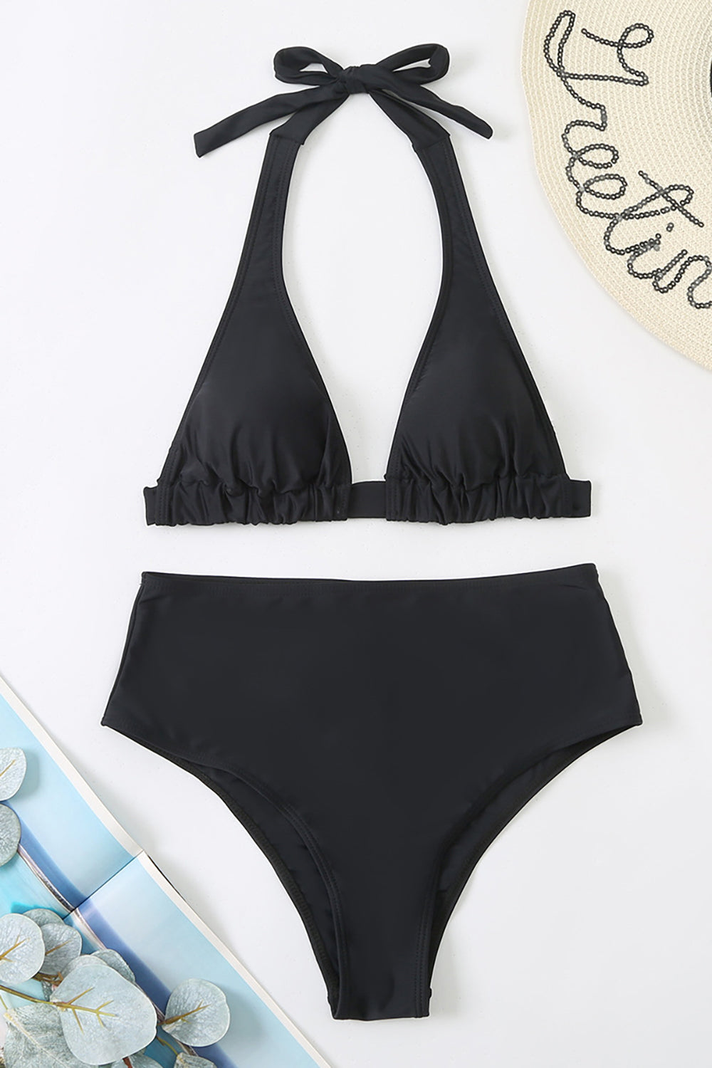 Maillot de bain deux pièces Halter Neck