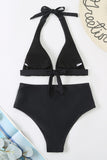 Maillot de bain deux pièces Halter Neck