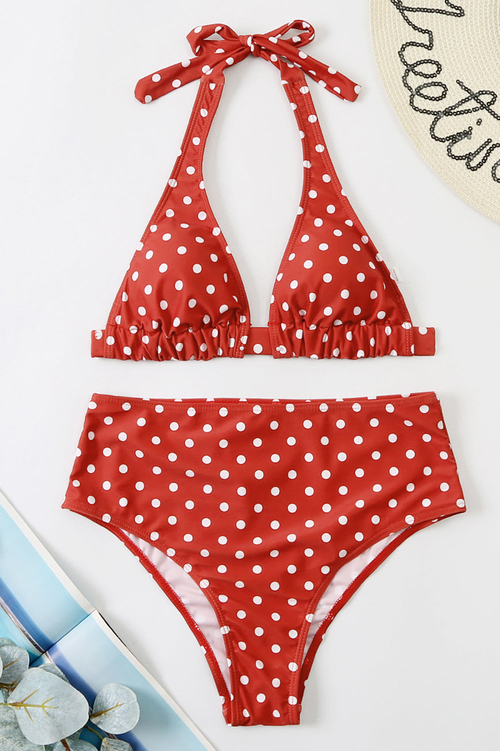 Maillot de bain deux pièces Halter Neck