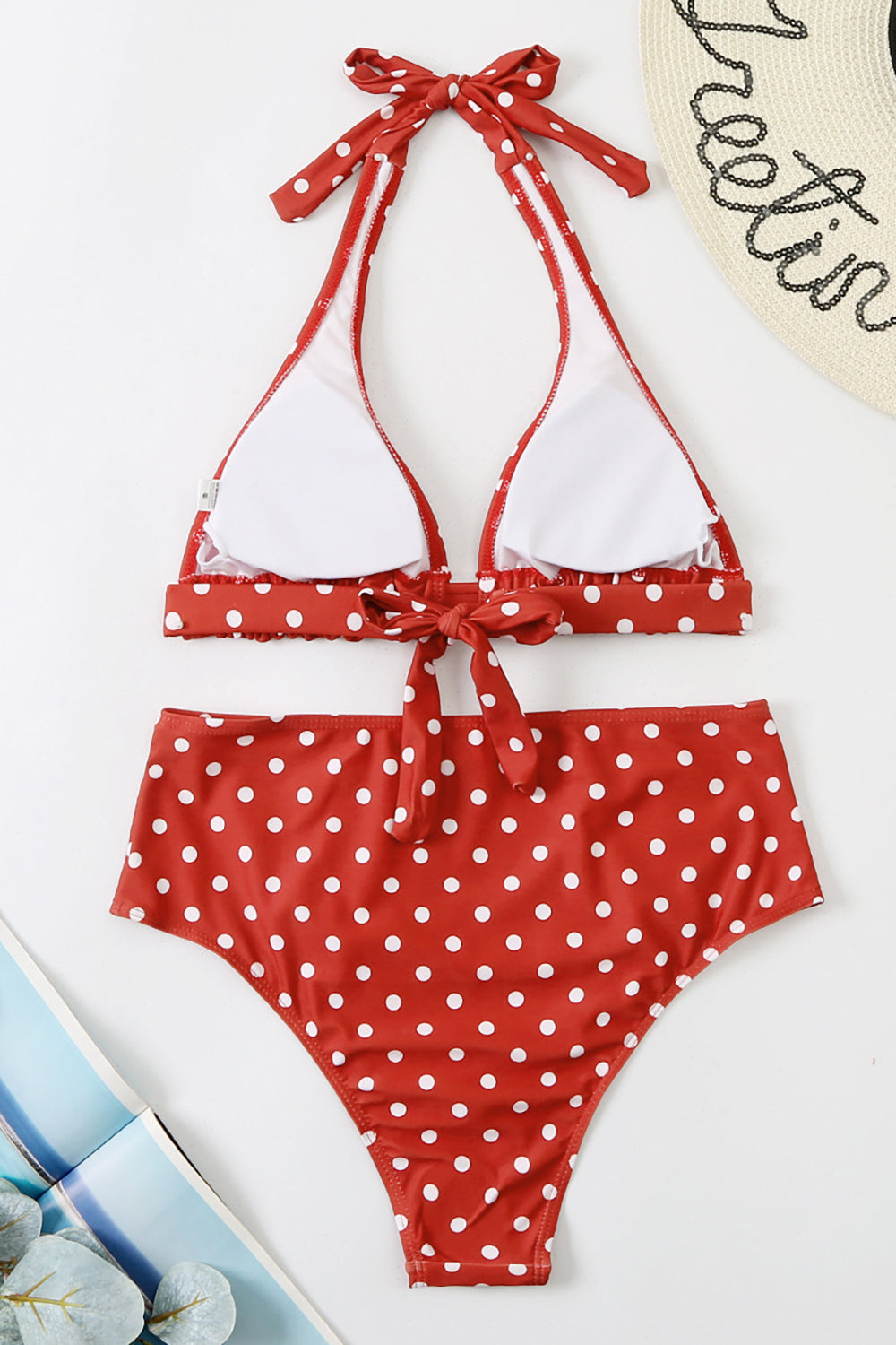 Maillot de bain deux pièces Halter Neck