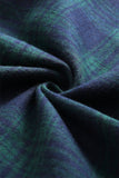 Robe à carreaux verts des années 1950