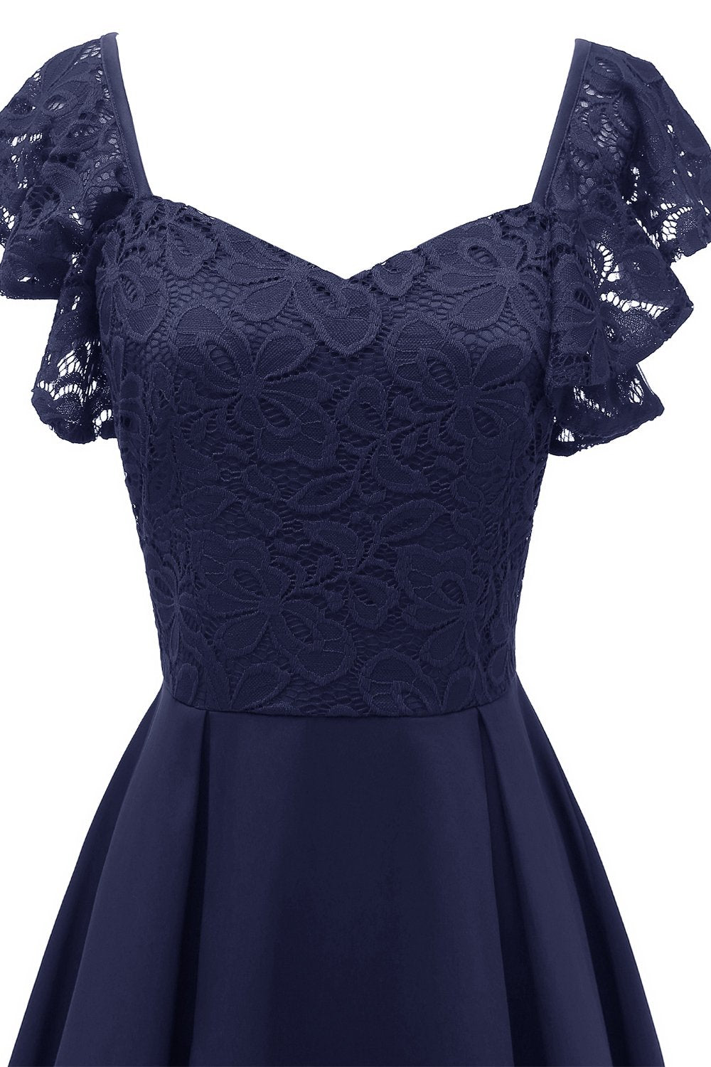 Sweetheart Burgundy Cocktail Party Robe
