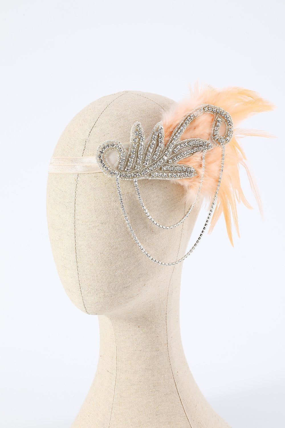 Champagne 1920s Accessoires Cinq Pièces Ensembles