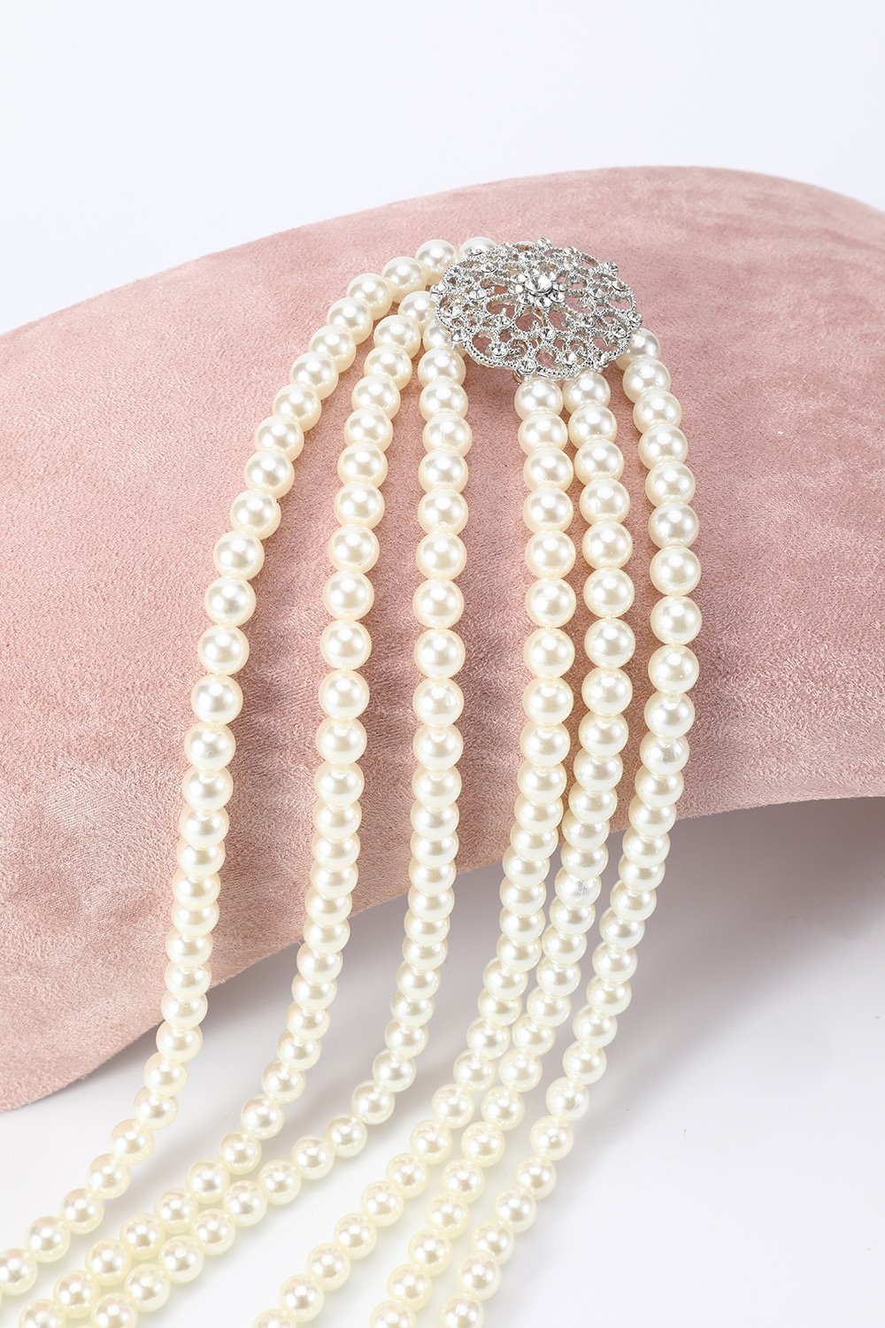 White Pearl 1920s Ensemble d’accessoires