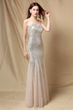 Bourgogne Sirène Paillettes Robe de fête