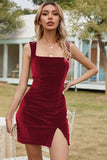 Robe de fête de Noël vert armée