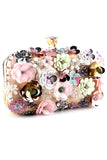Pochette de dîner avec fleur
