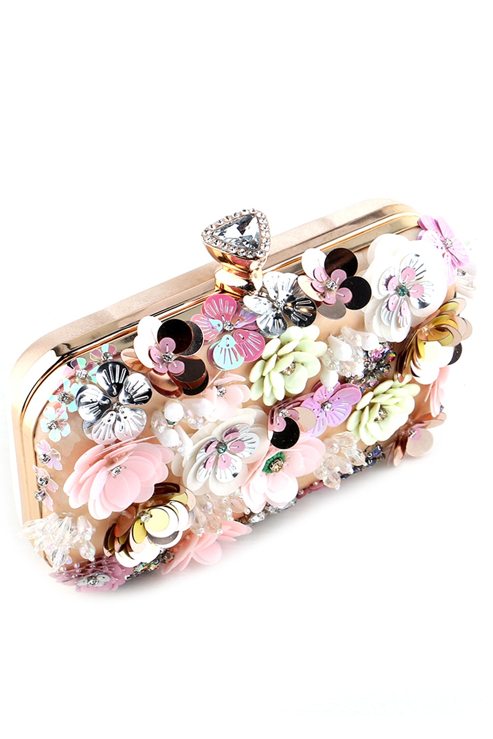 Pochette de dîner avec fleur