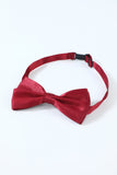 Ensemble d’accessoires rouges des années 20 pour hommes
