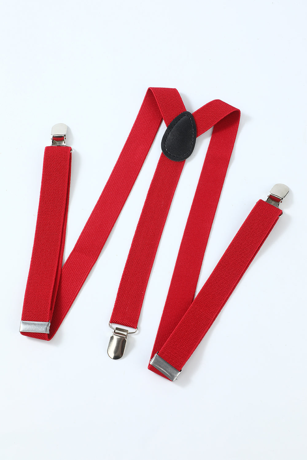 Ensemble d’accessoires rouges des années 20 pour hommes