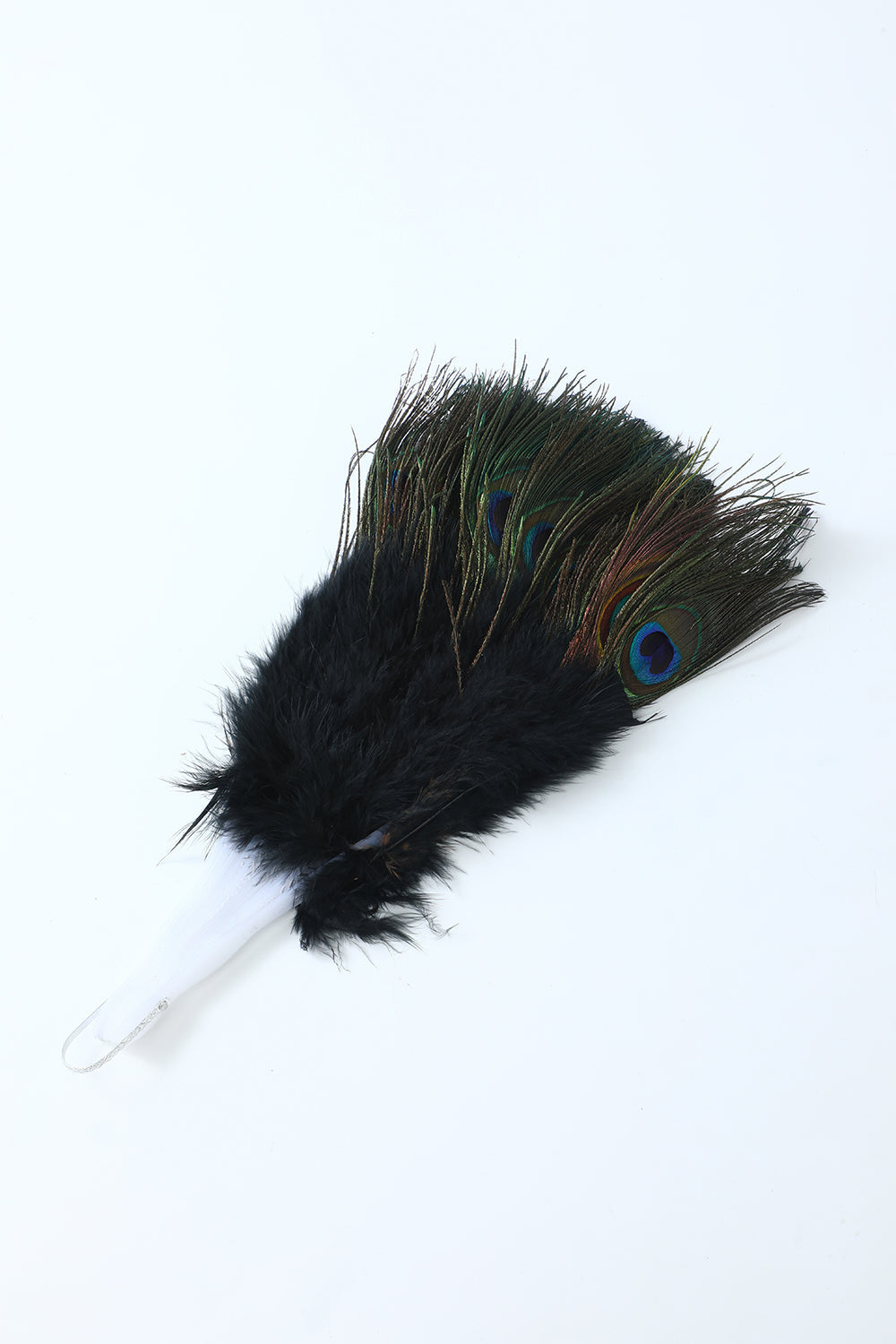 Accessoire des années 20 Peacock Feather Fan