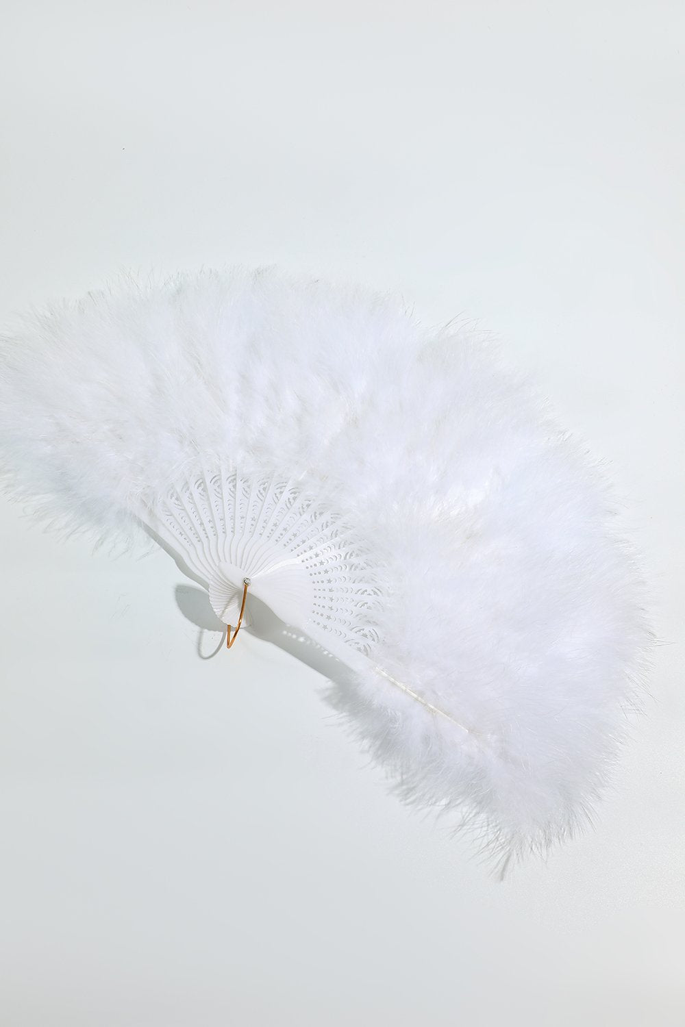 Gatsby Black Feather Ventilateur pliant