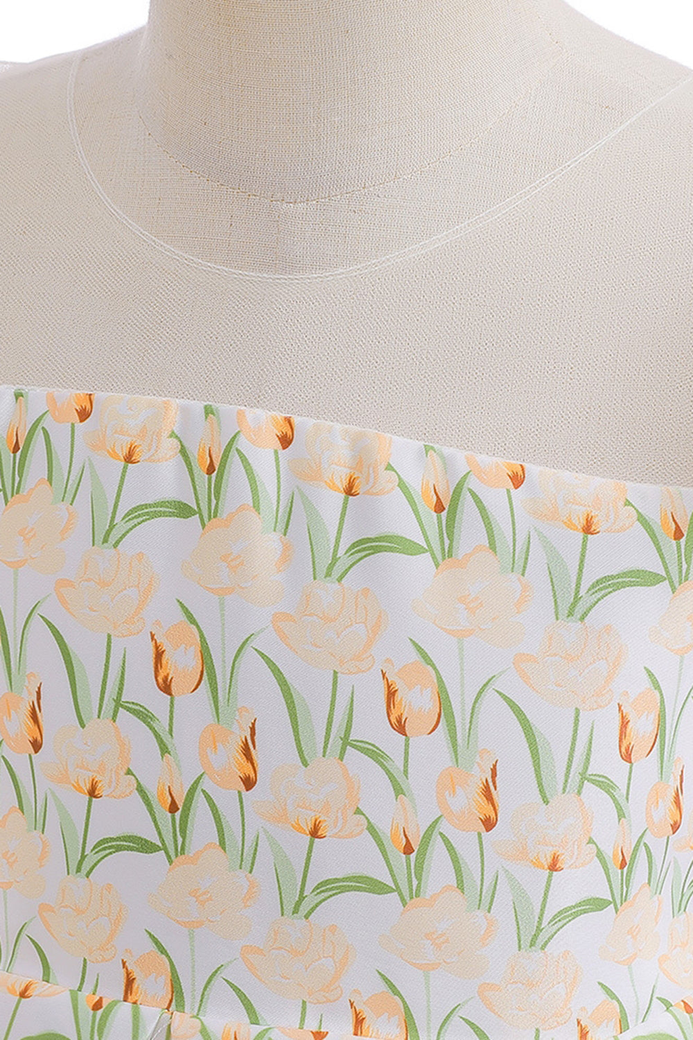 Robe de fille de fleur imprimée fleur rose