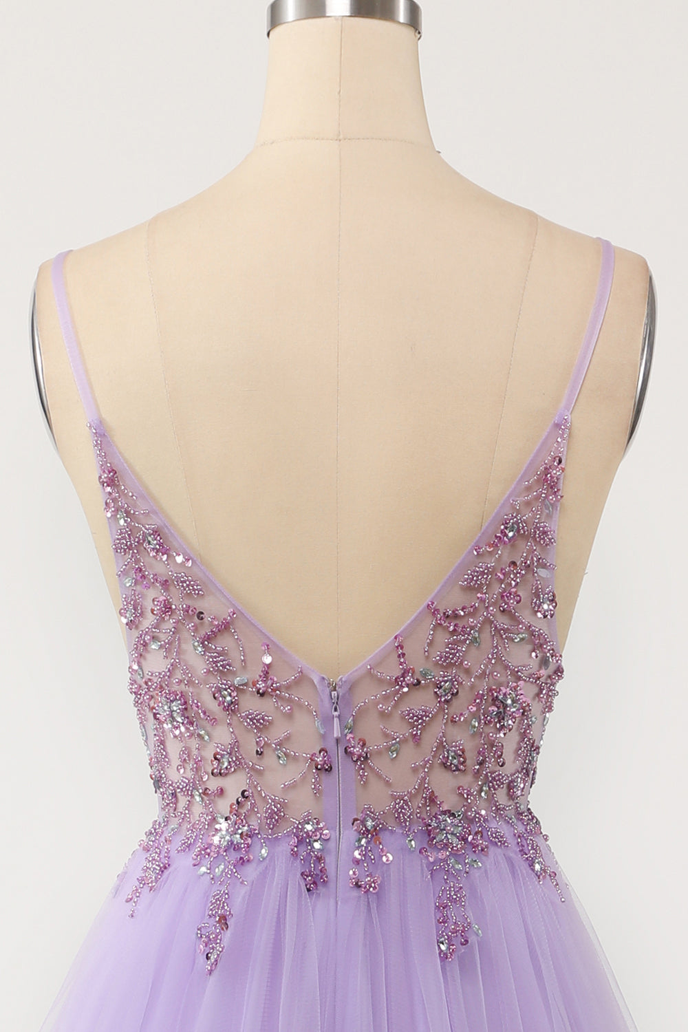 Robe de bal bleu clair en tulle