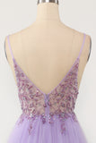 Robe de bal bleu clair en tulle