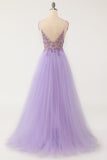 Robe de bal bleu clair en tulle